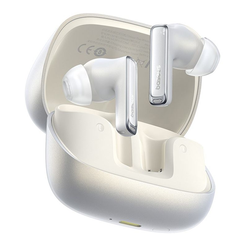 TV, Audio-Video si Foto - Portabile audio - Casti audio - Casti wireless Baseus Bowie M2s Ultra, TWS, Bluetooth 5.4, ANC, Alb - Infinity.ro
