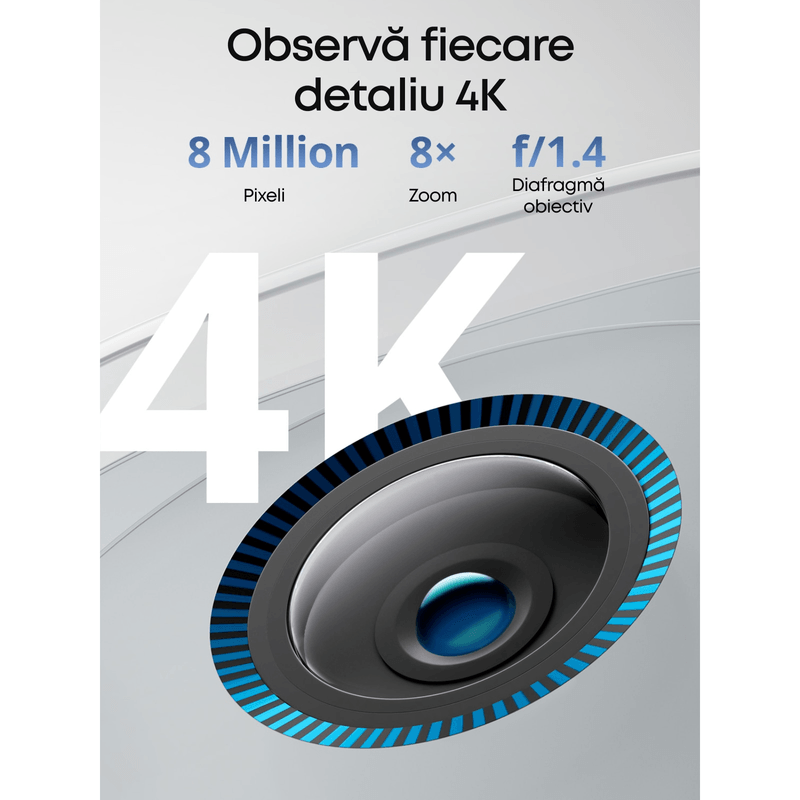 Casa si Gradina - Electrice - Smart Home - Camere de supraveghere - Sistem de supraveghere video eufy eufyCam 3 S330, 4K Ultra HD, incarcare solara, Homebase 3 + 3 camere video - Infinity.ro