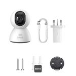 Casa si Gradina - Electrice - Smart Home - Camere de supraveghere - Camera de supraveghere wireless Baseus P1, Pan/Tilt 360 grade, 3K, Smart Detection - Infinity.ro