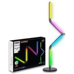 Casa si Gradina - Corpuri si surse de iluminat - Veioze si lampi - Lampadare - Lampadar LED RGB-IC Calex Gaming, Wi-Fi, Bluetooth, 12W, 140 cm, lumina alba si colorata - Infinity.ro
