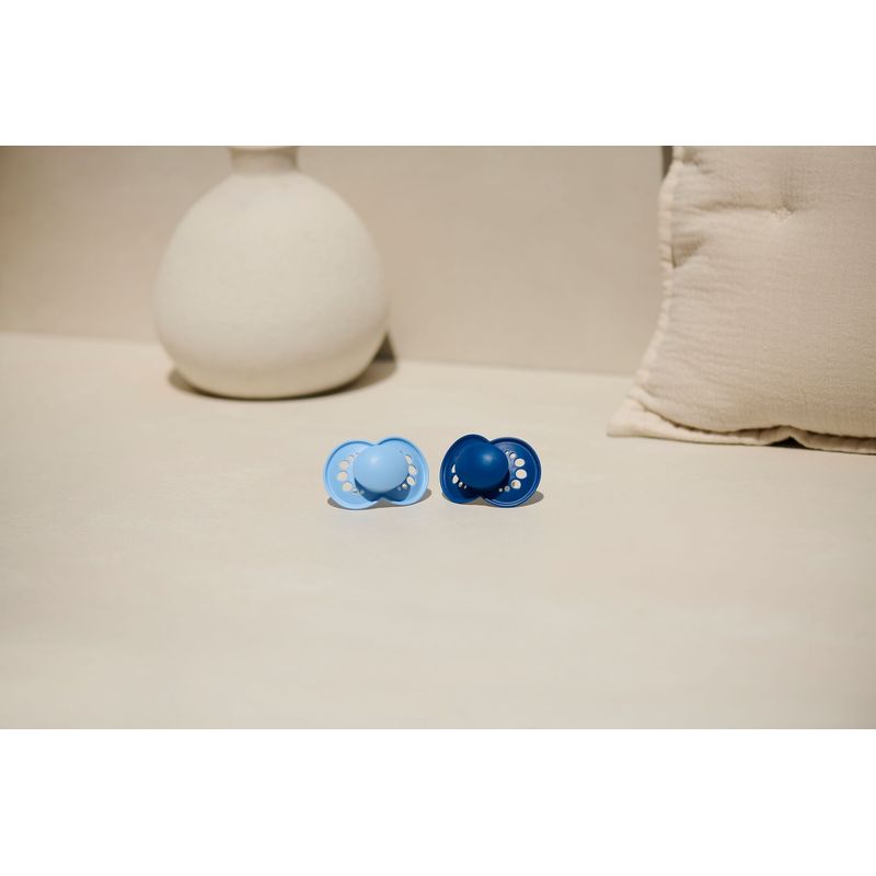 Jucarii, Copii si Bebe - Hrana si alaptare - Biberoane, suzete si accesorii hranire - Suzete si accesorii - Set 2 suzete ortodontice MAM Original, 16-36 luni, silicon, Albastru/Bleu - Infinity.ro