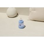 Jucarii, Copii si Bebe - Hrana si alaptare - Biberoane, suzete si accesorii hranire - Biberoane, tetine si accesorii - Biberon anticolici MAM Perfect Start, 130ml, tetina silicon, auto-sterilizare, albastru - Infinity.ro