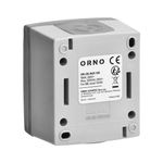 Casa si Gradina - Electrice - Distributie electrica si comanda - Intrerupatoare - Intrerupator dublu ORNO AQUATIC PRO OR-OE-7401/GR, 230V, 10A, montaj aparent, IP55, Gri/Grafit - Infinity.ro
