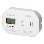 Casa si Gradina - Electrice - Smart Home - Centrale si module smart home - Detector de Monoxid de Carbon ORNO OR-DC-638, Ecran LCD, Baterii 2xAA, 85dB, Alb - Infinity.ro