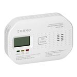 Casa si Gradina - Electrice - Smart Home - Centrale si module smart home - Detector de Monoxid de Carbon ORNO OR-DC-638, Ecran LCD, Baterii 2xAA, 85dB, Alb - Infinity.ro