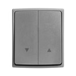 Casa si Gradina - Electrice - Distributie electrica si comanda - Intrerupatoare - Intrerupator Jaluzele ORNO AQUATIC PRO OR-OE-7408/GR, 230V, 10A, IP55, Montaj Aparent, Gri/Grafit - Infinity.ro