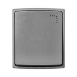 Casa si Gradina - Electrice - Distributie electrica si comanda - Intrerupatoare - Buton sonerie LED ORNO AQUATIC PRO, 230V, 10A, IP55, Gri/Grafit - Infinity.ro