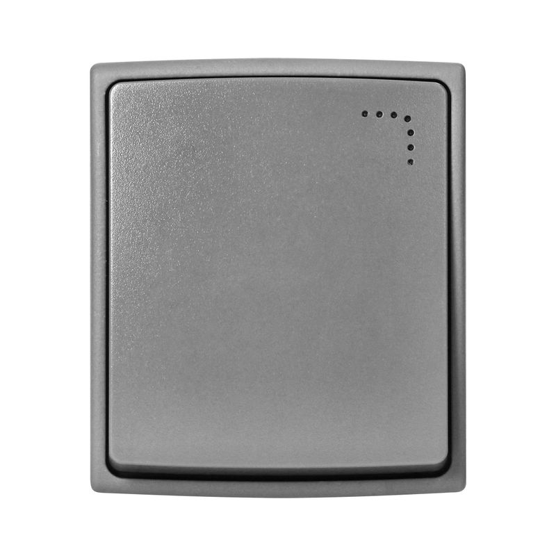 Casa si Gradina - Electrice - Distributie electrica si comanda - Intrerupatoare - Buton sonerie LED ORNO AQUATIC PRO, 230V, 10A, IP55, Gri/Grafit - Infinity.ro