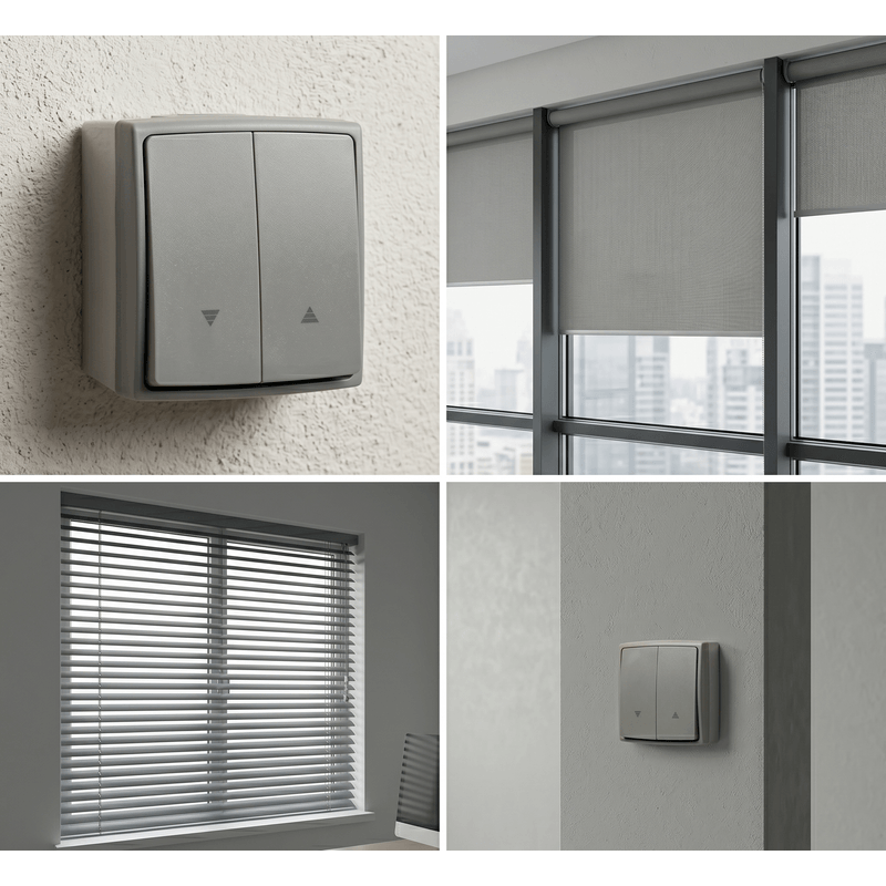 Casa si Gradina - Electrice - Distributie electrica si comanda - Intrerupatoare - Intrerupator Jaluzele ORNO AQUATIC PRO OR-OE-7408/GR, 230V, 10A, IP55, Montaj Aparent, Gri/Grafit - Infinity.ro