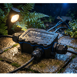 Casa si Gradina - Electrice - Accesorii electrice - Accesorii prize si intrerupatoare - Doza derivatie ORNO OR-JB-13815/4X, 4 intrari, IP68, neagra - Infinity.ro