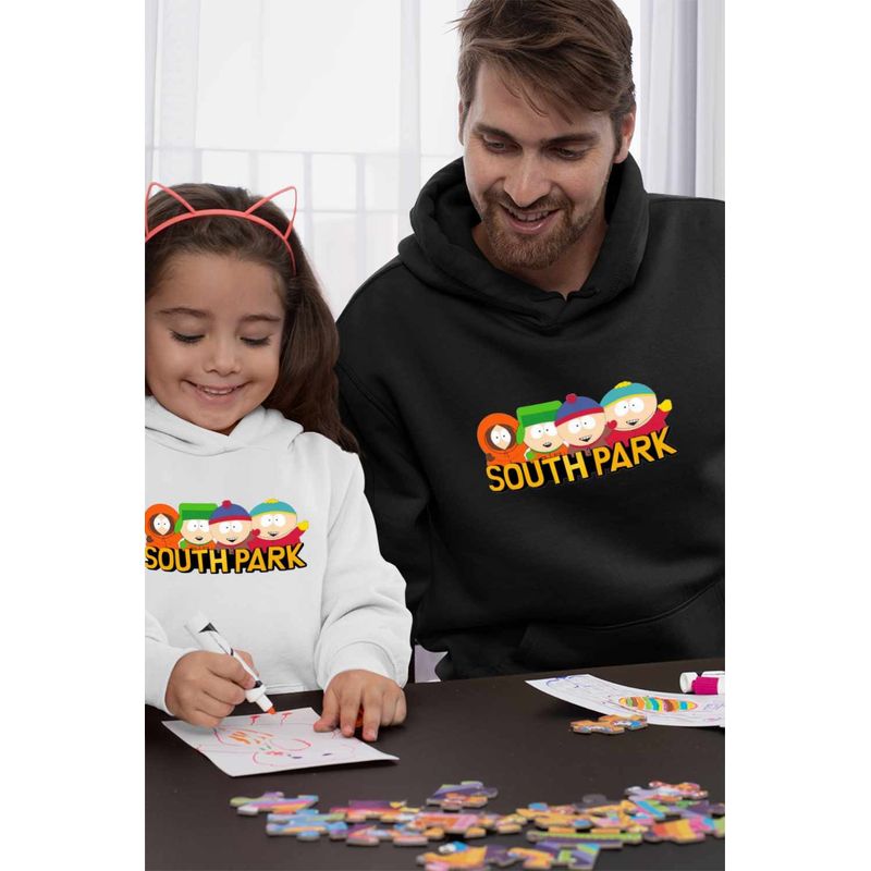 Fashion, accesorii si bijuterii - Barbati - Imbracaminte - Hanorace barbati - Hanorac Barbati South Park Trupa Baietilor, negru, marime S - Infinity.ro