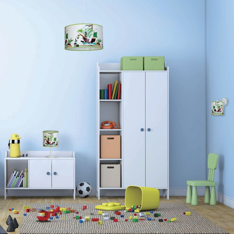 Casa si Gradina - Corpuri si surse de iluminat - Lustre si pendule - Pendul Pirat KL6586, 1xE27, multicolor, IP20, Klausen - Infinity.ro