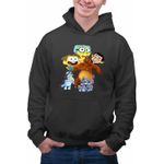 Fashion, accesorii si bijuterii - Barbati - Imbracaminte - Hanorace barbati - Hanorac Barbati Familia Green Mr Bean Grizzy Lemingii Bluey Ursu Bunica, negru, marime L - Infinity.ro