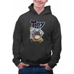 Fashion, accesorii si bijuterii - Barbati - Imbracaminte - Hanorace barbati - Hanorac Barbati Ratonul Taffy Castel, negru, marime L - Infinity.ro
