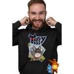 Fashion, accesorii si bijuterii - Barbati - Imbracaminte - Hanorace barbati - Hanorac Barbati Ratonul Taffy Castel, negru, marime L - Infinity.ro