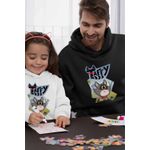 Fashion, accesorii si bijuterii - Barbati - Imbracaminte - Hanorace barbati - Hanorac Barbati Ratonul Taffy Castel, negru, marime L - Infinity.ro