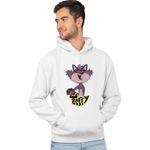 Fashion, accesorii si bijuterii - Barbati - Imbracaminte - Hanorace barbati - Hanorac Barbati Taffy Mish Desen Animat, alb, marime 3XL - Infinity.ro