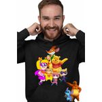 Fashion, accesorii si bijuterii - Barbati - Imbracaminte - Hanorace barbati - Hanorac Barbati Hamster Gretel Geronimo Winnie Super Pisicute, negru, marime 2XL - Infinity.ro