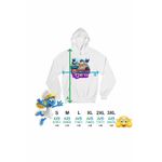 Fashion, accesorii si bijuterii - Barbati - Imbracaminte - Hanorace barbati - Hanorac Barbati Kevin Grant Gomez Hamster Gretel, alb, marime 2XL - Infinity.ro