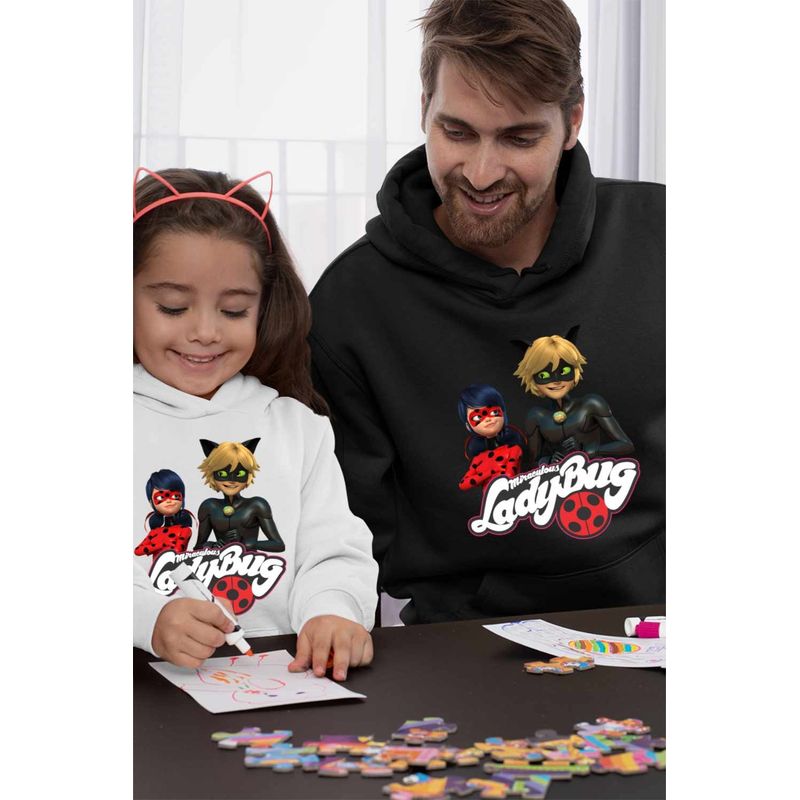 Fashion, accesorii si bijuterii - Barbati - Imbracaminte - Hanorace barbati - Hanorac Barbati Miraculos Buburuza Motanul Noir, negru, marime 2XL - Infinity.ro