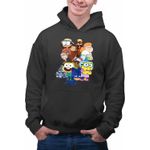 Fashion, accesorii si bijuterii - Barbati - Imbracaminte - Hanorace barbati - Hanorac Barbati StuGo Tung Sahur Lemingi Bunica Green Maimuta George Eroi Pijama, negru, marime S - Infinity.ro