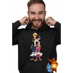 Fashion, accesorii si bijuterii - Barbati - Imbracaminte - Hanorace barbati - Hanorac Barbati Miraculous Marinette Adrien Agreste Miraculos, negru, marime 3XL - Infinity.ro