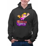 Fashion, accesorii si bijuterii - Barbati - Imbracaminte - Hanorace barbati - Hanorac Barbati Hamster Gretel Grant Gomez, negru, marime 3XL - Infinity.ro