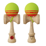 Jucarii, Copii si Bebe - Jucarii si jocuri - Jucarii & jocuri educative - Jucarii interactive - Kendama Record Plus verde mat, Base cup, cupe mari, 18,5 cm si set ata cadou - Infinity.ro