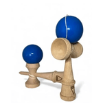 Jucarii, Copii si Bebe - Jucarii si jocuri - Jucarii & jocuri educative - Jucarii interactive - Kendama Krom albastru plus ata de rezerva, jucarie interactiva profesionala, 18 cm - Infinity.ro