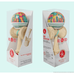 Jucarii, Copii si Bebe - Jucarii si jocuri - Jucarii & jocuri educative - Jucarii interactive - Kendama Europe Record Plus Aqua MC Symbiosis, cupe mari, base cup, 18,5 cm si o ata cadou - Infinity.ro