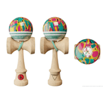 Jucarii, Copii si Bebe - Jucarii si jocuri - Jucarii & jocuri educative - Jucarii interactive - Kendama Europe Record Plus Aqua MC Symbiosis, cupe mari, base cup, 18,5 cm si o ata cadou - Infinity.ro