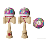 Jucarii, Copii si Bebe - Jucarii si jocuri - Jucarii & jocuri educative - Jucarii interactive - Kendama Europe Record Plus Aqua MC Liquid Love, base cup, cupe mari, 18,5 cm si o ata de rezerva - Infinity.ro
