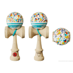 Jucarii, Copii si Bebe - Jucarii si jocuri - Jucarii & jocuri educative - Jucarii interactive - Kendama Record Plus Splash editie limitata Aqua Series, base cup, cupe mari, 18,5 cm si o ata cadou - Infinity.ro