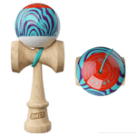 Jucarii, Copii si Bebe - Jucarii si jocuri - Jucarii & jocuri educative - Jucarii interactive - Joc de indemanare Kendama Sweets Prime Grain Split 2.0 laser tag, multicolor, cupe mari, 18,5 cm si o ata de rezerva - Infinity.ro