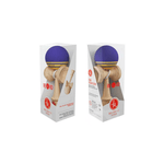 Jucarii, Copii si Bebe - Jucarii si jocuri - Jucarii & jocuri educative - Jucarii interactive - Kendama Record mov, base cup, cupe mari, 18,5 cm + set ata cadou mov - Infinity.ro