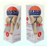 Jucarii, Copii si Bebe - Jucarii si jocuri - Jucarii & jocuri educative - Jucarii interactive - Kendama Tensei Portocalie, Profi, Cupe Mari, 18,5 cm si o ata de rezerva - Infinity.ro