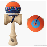 Jucarii, Copii si Bebe - Jucarii si jocuri - Jucarii & jocuri educative - Jucarii interactive - Kendama Tensei Portocalie, Profi, Cupe Mari, 18,5 cm si o ata de rezerva - Infinity.ro