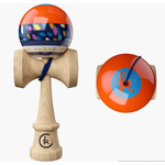 Jucarii, Copii si Bebe - Jucarii si jocuri - Jucarii & jocuri educative - Jucarii interactive - Kendama Europe Tensei Sumaze Twones MC, portocaliu lucios, cupe mari, base cup, 18,5 cm si o ata de rezerva - Infinity.ro