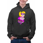 Fashion, accesorii si bijuterii - Barbati - Imbracaminte - Hanorace barbati - Hanorac Barbati Hamster Gretel Super Eroi Gretal, negru, marime 3XL - Infinity.ro