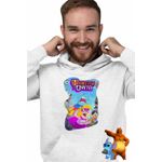 Fashion, accesorii si bijuterii - Barbati - Imbracaminte - Hanorace barbati - Hanorac Barbati Hamster Gretel Actiune Animatie, alb, marime 2XL - Infinity.ro