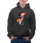 Fashion, accesorii si bijuterii - Barbati - Imbracaminte - Hanorace barbati - Hanorac Barbati Phineas Isabella Sarut, negru, marime M - Infinity.ro