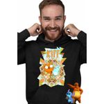 Fashion, accesorii si bijuterii - Barbati - Imbracaminte - Hanorace barbati - Hanorac Barbati Kiff Actiune Veverita, negru, marime L - Infinity.ro