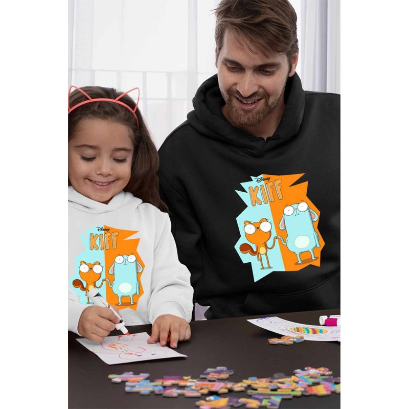 Fashion, accesorii si bijuterii - Barbati - Imbracaminte - Hanorace barbati - Hanorac Barbati Kiff Barry Friends Iepuras, negru, marime L - Infinity.ro