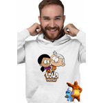 Fashion, accesorii si bijuterii - Barbati - Imbracaminte - Hanorace barbati - Hanorac Barbati Casa Loud Lincoln Ronnie, alb, marime 3XL - Infinity.ro