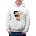 Fashion, accesorii si bijuterii - Barbati - Imbracaminte - Hanorace barbati - Hanorac Barbati Casa Loud Lincoln Ronnie, alb, marime 3XL - Infinity.ro