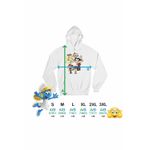 Fashion, accesorii si bijuterii - Barbati - Imbracaminte - Hanorace barbati - Hanorac Barbati Casa Loud Lincoln Supererou, alb, marime XL - Infinity.ro