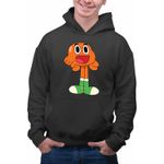 Fashion, accesorii si bijuterii - Barbati - Imbracaminte - Hanorace barbati - Hanorac Barbati Gumball Darwin Gumbal, negru, marime XL - Infinity.ro