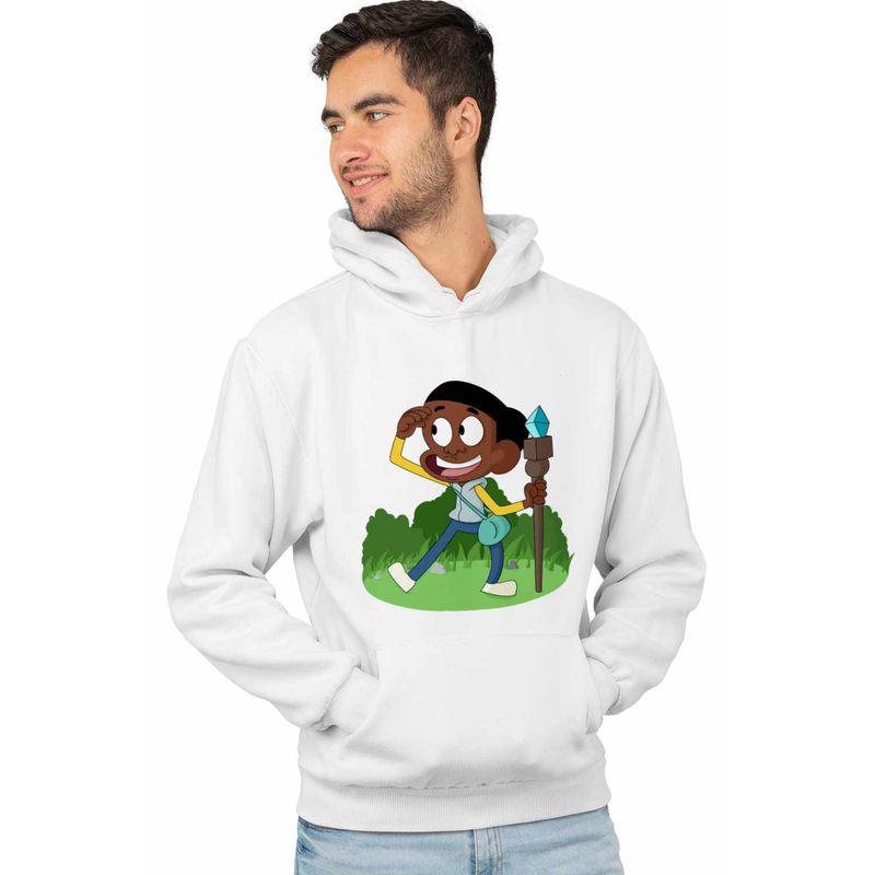 Fashion, accesorii si bijuterii - Barbati - Imbracaminte - Hanorace barbati - Hanorac Barbati Craig si Dumbrava, alb, marime 3XL - Infinity.ro