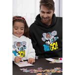 Fashion, accesorii si bijuterii - Barbati - Imbracaminte - Hanorace barbati - Hanorac Barbati Cyborg Tineri Titani Teen Titans Go, negru, marime 3XL - Infinity.ro
