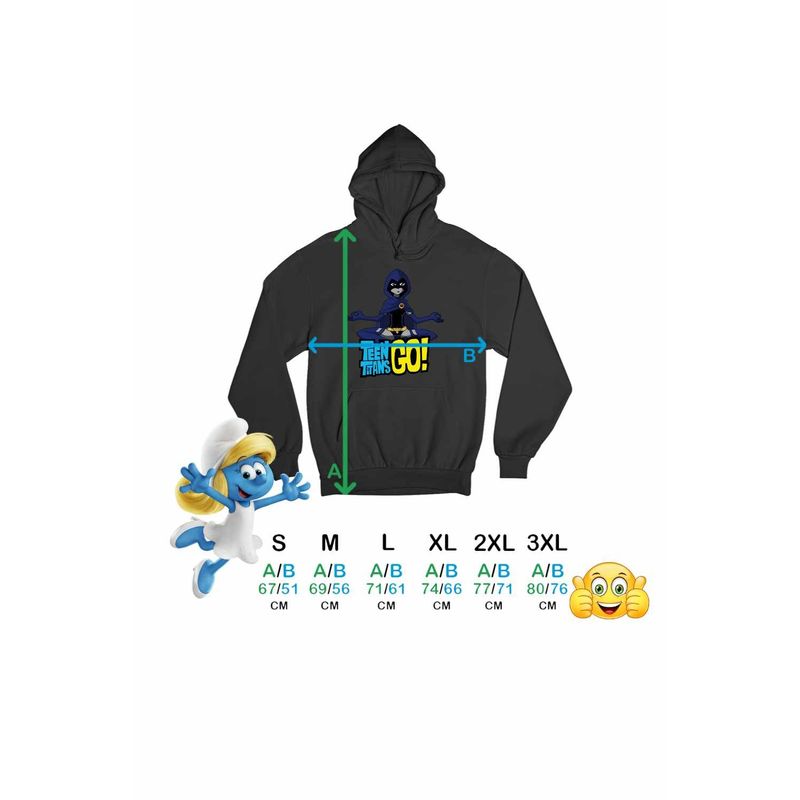 Fashion, accesorii si bijuterii - Barbati - Imbracaminte - Hanorace barbati - Hanorac Barbati Raven Mediteaza Tineri Titani, negru, marime S - Infinity.ro